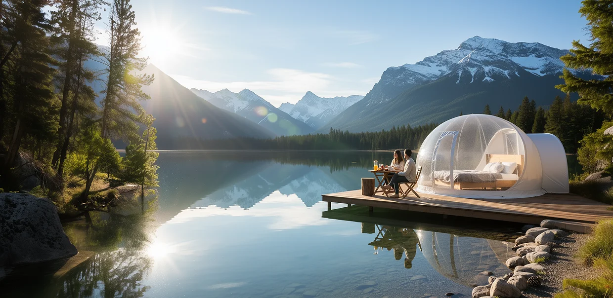 Mushroom Tent Interior
